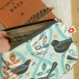 Blackbird small oilcloth purse
