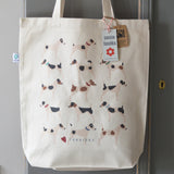 Terriers organic cotton canvas shopping bag