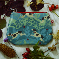 Hector terrier print Small Oilcloth Purse by Susie Faulks