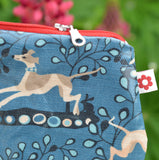 Whippet Oilcloth Purse