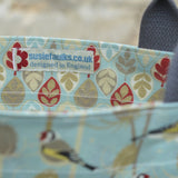 Goldfinch Oilcloth Tote Bag