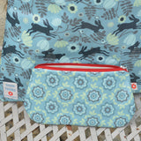 Betty Blue vegan oilcloth purse by Susie Faulks