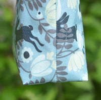 Wild Hare Blue Oilcloth Washbag